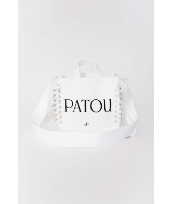 Patou Upcycling 오가닉 코튼 파투 캔버스 토트백 Fin de série