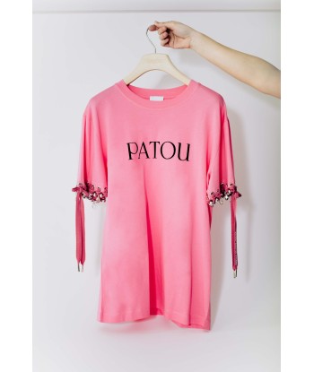 Patou Upcycling t-shirt en coton bio Venez découvrir notre 