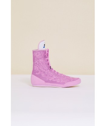 Bestickte High-Top-Sneaker - Lila Comment ça marche