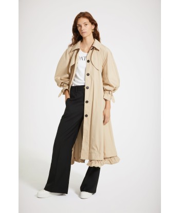 Trench Coat aus Baumwoll-Gabardine acheter en ligne